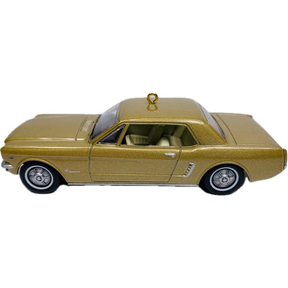 Hallmark 1965 FORD MUSTANG 50th Anniversary Keepsake Ornament 2014 - Picture 4 of 12